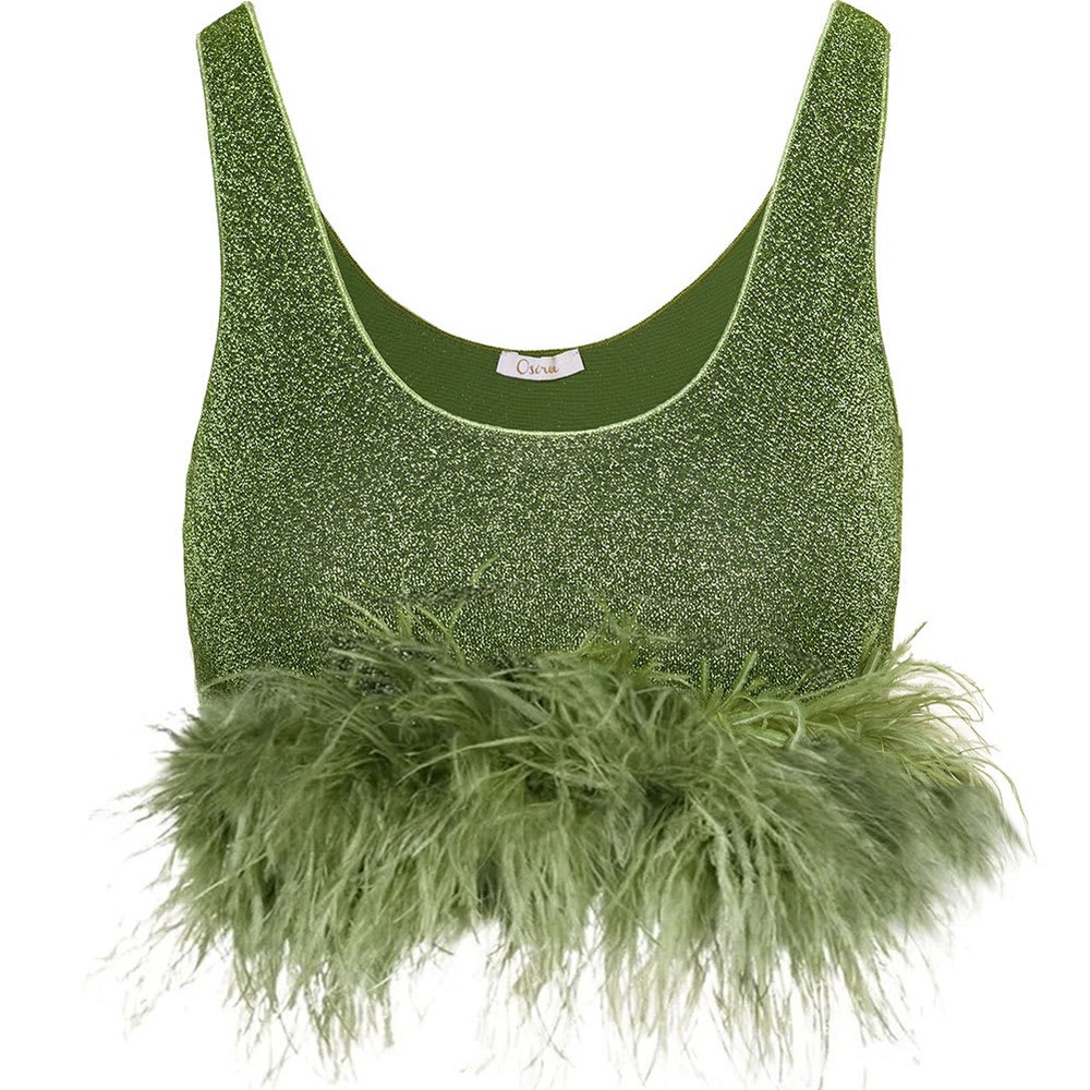 Oseree Lumiere Plumage Top